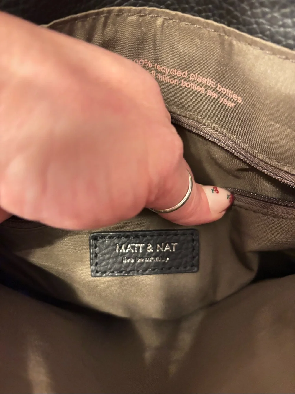 Matt & Nat MAVI VEGAN BACKPACK - PURITY